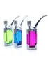 colorful Cheap mini colorful plastic water bong pipe protable Acrylic tobacco water bong pipe for smoking7157600