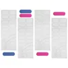 Nagelgel 5 vellen strips stickers duidelijke Poolse manicure kit