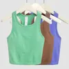 L EBB TO STREET YOGA BRA ALIGN TANK FEMANS SPORT TOP FITNESSE BEURT SOFF TANK Soft Gym Crop Yoga Vest Beauty Back Shockproofroo