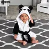 Yatfiml Children Robes Flannel Pajamas Baby Bathrobe Kids Home Wear Baby Hooded Bathrobe Bath Bath Towel Terry Bathing Robe 240228