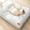 Luxury Pet Bed Mat Dog Sleeping For Medium Large Dogs mysiga bo mjuk katt soffa kudde kennel borttagbara leveranser 240220