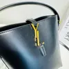 Classic Fashion Women's Bag Luxury Designer Retro Classic Gold Letter Zip Closure Glossy Leather Shoulder Crossbody Tote No Box