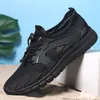 Zapatillas para correr para hombre, cómodas, planas, suaves, transpirables, caqui claro, negro, gris, Lima, zapatillas deportivas para hombre, talla de zapatillas deportivas 38-44 GAI