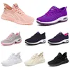 Nouvelles chaussures en randonnée Men de randonnée Running Women Chaussures plates Soft Sole Fashion Purple Blanc noir Noir confortable Couleur de sport Couleur Q65 Gai 789 WO 864 430