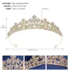 Högkvalitativ bröllop Brudtillbehör Rhinestone Crystal Party Tiaras och Crown Wedding Designer Bride Crown