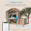 Meross Smart Plug 16A EU WiFi Socket Socket Power Monitoring Timing -functie werkt met Alexa Assistant SmartThings 240228