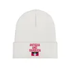 Berets Antigua e Barbuda País Bandeira Top Imprimir Homens Mulheres Unisex Chapéu De Malha Inverno Outono Beanie Cap Quente Bonnet