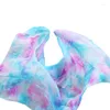 Scenkläder slöjor Lätt silkes magdans hand kastad halsduk sjal slöja 200 cm 250 cm 270 cm prestanda 24 färger