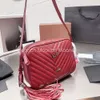 Sıcak lüks tasarımcı çanta püsküllü çanta moda kadın deri omuz çanta saçak fringe messenger cüzdan altın tasarımcı kamera çantası çapraz bags omuz çantası