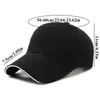 Bollmössor Solid Color Baseball Cap för män Kvinnor Vanlig Sun Visor Hat utomhus Dammtät justerbar fritid Casquette