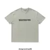 Beste Qualität Double Thread Ess American Fashion Brand Youth Campus Couple Kurzarm-T-Shirt aus reiner Baumwolle mit Rundhalsausschnitt für Herren