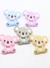 베이비 실리콘 치아 귀여운 동물 koala toddle teether charms baby kids 젖니 장난감 diy 씹는 목걸이 간호 도구 7483647