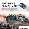 ElectricRC Car High Speed ​​80kmh 4WD Brushless Offroad Remote Control Metal Hydraic Alloy 200M Drift Racing av RC Truck Model Toy Drop DHF1V