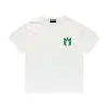 Heren T-shirt Designer Band T-shirts A Miri Fashion Zwart Wit Luxe Letterpatroon T-shirt met korte mouwen, maat S-XL