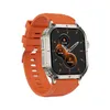 DK66 Montre intelligente 1,95 pouces Écran HD Taux d'appels Bluetooth Pression artérielle Oxygène sanguin Surveillance de la santé Rappel d'informations Montre de sport de plein air RDFit APP