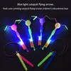 1-100pcs LED LED Flying Flying Toy Mini Helicopter Flying Toy Outdoor Night Game Than