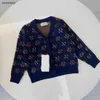 Nouveaux vêtements pour bébés garçons survêtements fermeture éclair enfants trois pièces taille 100-150 CM cardigan tricoté à col en V sweat à capuche et jean à col rond 24Feb20