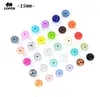 100pieceslot Silicone Beads Baby Teething Beads 15mm Safe Food Grade Nursing Chewing Round Silicone Beads2118108