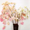 10 Stück künstliche Kirschblütenzweige, Wandbehang, Sakura, 150 cm, für Hochzeitsdekorationen, künstliche dekorative Blumen 2024304