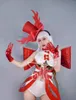 ステージウェアフェスティバル衣装女性クリスマスパーティー服ナイトクラブバーDJゴーダンサーコスチュームジャズダンスパフォーマンスVDB7778