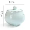 Opslagflessen Celadon Theepot Creatieve Keramische Afdichting Snoep Geneeskrachtige Kruiden Koffiebonen Tank Set Accessoires Keuken Voedselcontainer