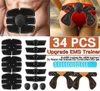 EMS Ab stimulateur musculaire abdominal entraîneur de hanche levage fesse électrostimulation toner gymnastique à domicile équipement de fitness équipement d'entraînement 29281929