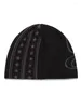 Berets Women's Hat Beanie Knit Star Winter Y2k Streetwear Korean Fashion Kpop Wool Pullover Graphic Aesthetic Gothic Unisex Accessories