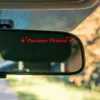 Passenger Princess Funny Creative for Rear View Mirror Decoration Sticker Art Car Accessories New