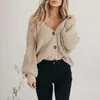 Women's Knits Women Autumn Sweater Loose Fit Cardigan Stylish Chunky Knit Fall/winter Open Front For Modern