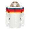 Parkas 2023 Nya kvinnors rockar Enkla julklappar plus damer Rainbow Top Coat Ytterkläder Jacka Lite Weight Jackets