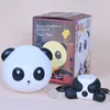 Dessin animé LED veilleuse panda ours lapin chien Table lampe de bureau enfants bébé lampe de sommeil pour chambre chevet décoration intérieure lampe 240227