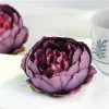 50Pcs 10CM Wholesale Artificial Silk Decorative Peony Flower Heads For DIY Wedding Wall Arch Home Party Decorative High Quality Flowers 2024304