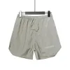 Herren-Designer-Shorts, Ess-Shorts, Baumwolle, Herren, Damen, dreidimensionaler Buchstabe, schwarz, kurz, Sommer, sportlich, lässig, locker, reflektierend, atmungsaktiv