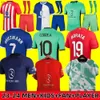 Maillots de football Maillots de football Atletico GRIEZMANN anniversaire 2023 2024 KOKE SAUL LEMAR maillot de football hommes kit enfants ensembles uniformes 16-4XLH243445