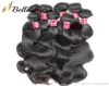 Blanda längd 830 Virgin Peruvian Human Hair Weave 4pcslot Body Wave Extensions Bella Bundles9814248