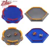 Beyblades Metal Fusion Laike 32 cm Beystadium Battling Tops Arena Hard Plastic Burst Gyro Spinning Top Stadium Talerze Bojowe zabawki dla dzieci L240304