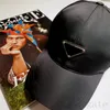 Unisex triangle baseball hats designer cap fashion breathable cotton men casquette dome black re nylon solid color classic fitted caps 1HC274_2DMI_F0002 PJ033 G4