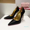 Water Diamond Cone Heel Pumps Shoes Curve Curve مدببة إصبع القدم الكعب العالي للنساء المصممين الفاخرة سهرة فستان أحذية براءة اختراع أحذية رسمية