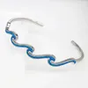 Charm Bracelets Wave Blue Opal Bangle Bracelet For Women Fashion Summer Beach Jewelry 2024
