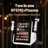 Machine à Plasma RFEMS deux en un pour l'élimination des étiquettes cutanées, des grains de beauté, des verrues, du traitement des vergetures, Anti-vieillissement