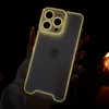 Nattljus lysande transparenta fluorescerande fodral Sugsäker klar glöd i det mörka glödande mjuka TPU -dammtät skyddet för iPhone 15 14 13 12 11 Pro Max XR XS X