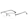 HBP Ultra Light Metal Box for Mens Business and Leisure Elegant Half Frame Glasses Trendiga och stiliga närsynta glasögon för män