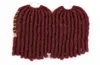 12-дюймовые прямые искусственные локоны, синтетические крючком, плетение волос, высокотемпературное волокно, косички для волос, дреды5325761