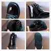 Boots Kruleepo Children Boys Baby Girls British Style Shoes All Seasons PU Genuine Patent Leather Fashion Rubber Booties