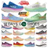 Hoka Clifton 9 Bondi 8 Hokas One Running Scarpe da uomo Sneakers Wide Bianco Bianco Free People Free Mista