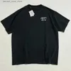 メンズTシャツメンズTシャツ最高品質GD ATKリバーシブルフレンチティーオスの女性ビンテージ特大TシャツメンコットンTシャツQ240304