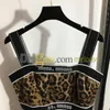 Sexy Leopard Dress Women Sleeveless Sling Dess Letter Print High Elastic Slim Dress Summer Backless Short Dress for Travel