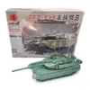 Diecast Military 4d Genuine 1/72 모델 중국 ​​99a 주요 전투 탱크 수륙 양용 폭행 차량 퀵 어셈블리 장식 어린이 장난감