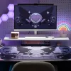 パッドGeekshare Computer Mouse Pad Keyboard Lest Rest JoyCon Wing Star Dark Desk MousePad Office Table Mat Gamingアクセサリー