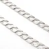 Provence mode-sieraden 20 inches cubaanse link chain moissanite diamant iced out cubaanse ketting voor hip hop rocker